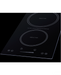 Summit 12" Wide 115V 2-Zone Induction Cooktop, Cord Included Summit Appliance