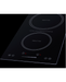Summit 12" Wide 115V 2-Zone Induction Cooktop, Cord Included Summit Appliance