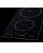 Summit 12" Wide 208-240V 5-Zone Induction Cooktop Black Summit Appliance