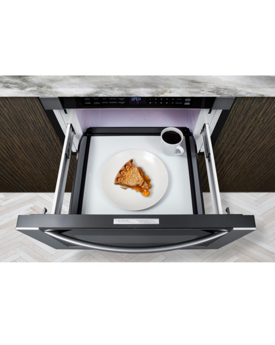 Summit 24" Wide Built-In Drawer Microwave Summit Appliance