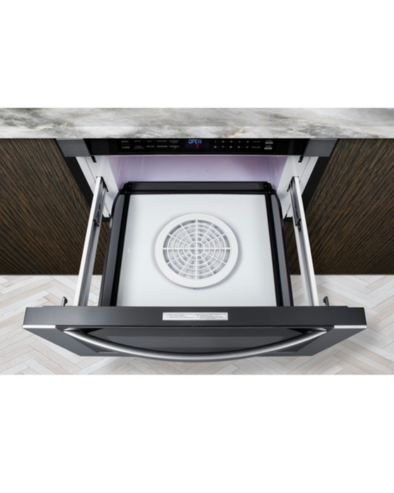 Summit 24" Wide Built-In Drawer Microwave Summit Appliance