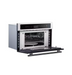 Oliena Espresso White 30 Inch 1750 Watt Compact Oven & 1000 Watt Microwave, 1.6 cu. ft. FORNO