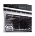 Oliena Espresso White 30 Inch 1750 Watt Compact Oven & 1000 Watt Microwave, 1.6 cu. ft. FORNO