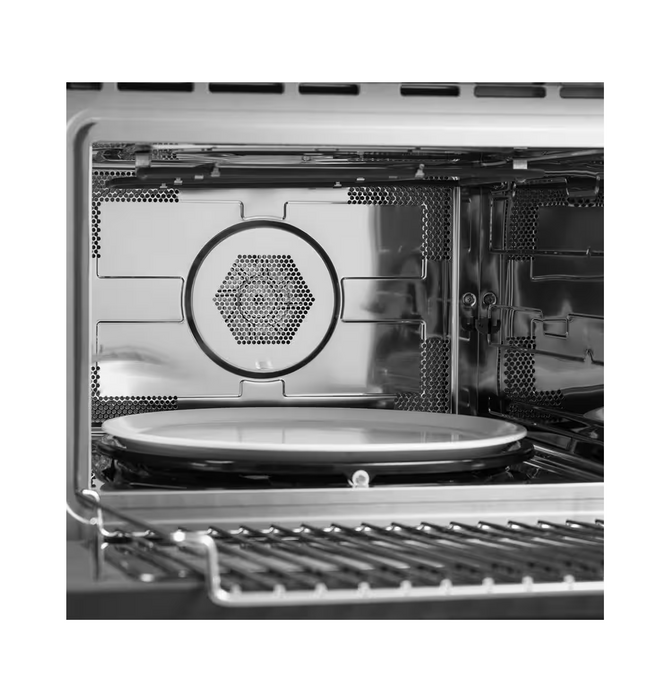 Oliena Espresso White 30 Inch 1750 Watt Compact Oven & 1000 Watt Microwave, 1.6 cu. ft. FORNO