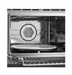 Oliena Espresso White 30 Inch 1750 Watt Compact Oven & 1000 Watt Microwave, 1.6 cu. ft. FORNO