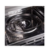 Oliena Espresso White 30 Inch 1750 Watt Compact Oven & 1000 Watt Microwave, 1.6 cu. ft. FORNO