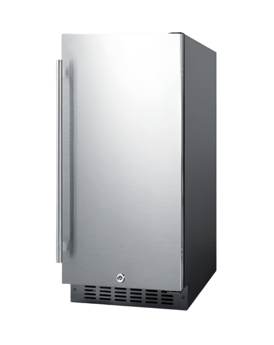 Summit 15" Wide Built-In All-Refrigerator, ADA Compliant Summit Appliance