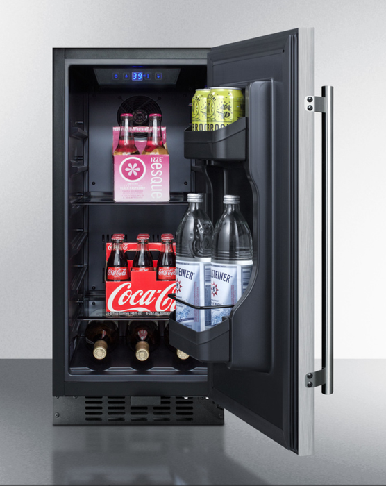 Summit 15" Wide Built-In All-Refrigerator, ADA Compliant Summit Appliance