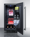 Summit 15" Wide Built-In All-Refrigerator, ADA Compliant Summit Appliance