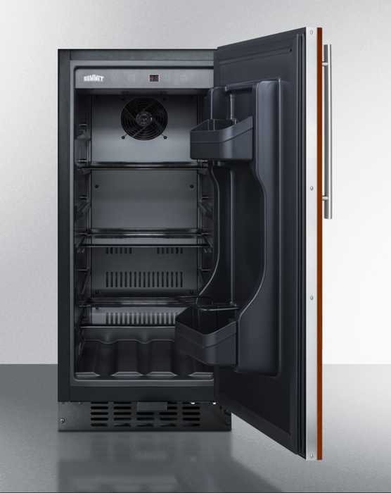 Summit 15" Wide Built-In All-Refrigerator, ADA Compliant (Panel Not Included) Summit Appliance