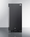 Summit 15" Wide Built-In All-Refrigerator, ADA Compliant Black Summit Appliance