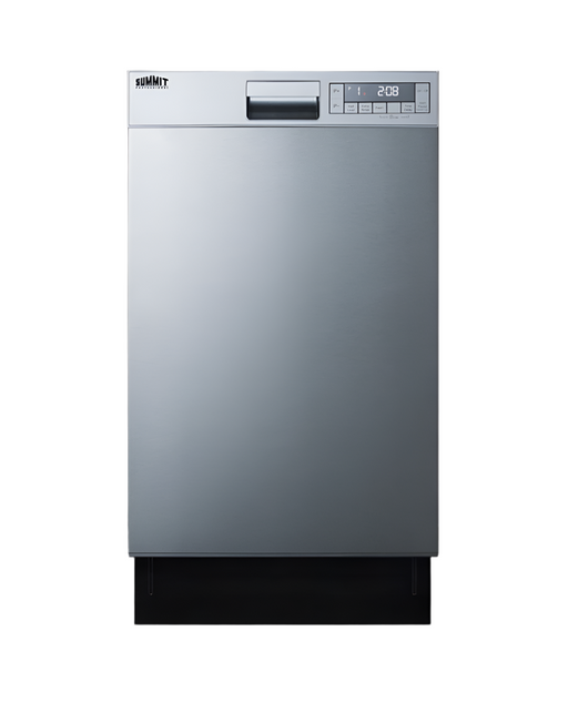 Summit 18" Wide Built-In Dishwasher, ADA Compliant Summit Appliance