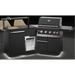 Forno All'Aperto BBQ with 62,600 BTU, Sink Module, and Beverage Center FORNO