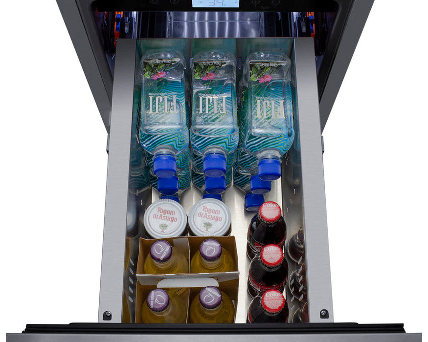 Summit 15" Wide 2-Drawer All-Refrigerator, ADA Compliant Summit Appliance