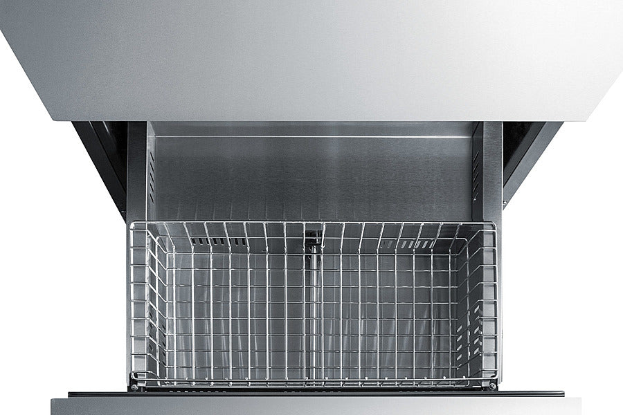 Summit 24" Wide 2-Drawer All-Refrigerator, ADA Compliant Summit Appliance