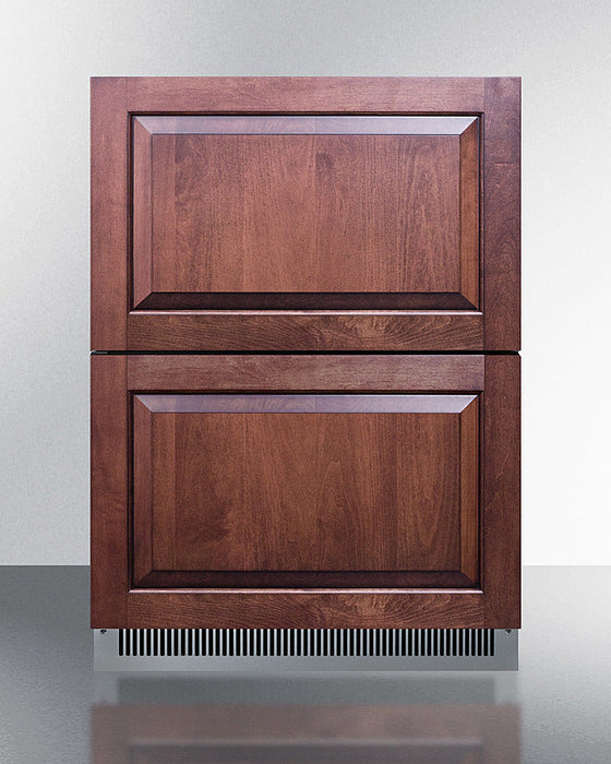 Summit 24" Wide 2-Drawer All-Refrigerator, ADA Compliant Summit Appliance