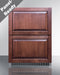 Summit 24" Wide 2-Drawer All-Refrigerator, ADA Compliant Summit Appliance