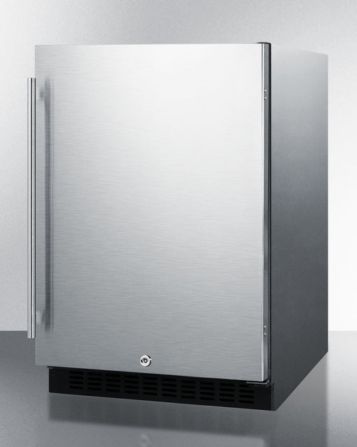 Summit 24" Wide Built-In All-Refrigerator, ADA Compliant - Stainless steel Summit Appliance