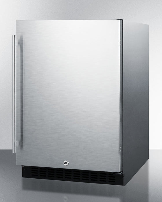 Summit 24" Wide Built-In All-Refrigerator, ADA Compliant - Stainless steel Summit Appliance