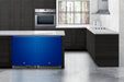 Summit 24" Wide Built-In All-Refrigerator, ADA Compliant (Blue) Summit Appliance