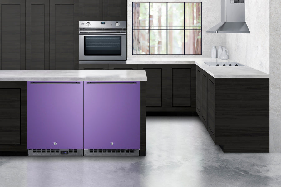 Summit 24" Wide Built-In All-Refrigerator, ADA Compliant Summit Appliance