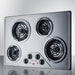 Summit 30" Wide 230V 4-Burner Coil Cooktop Summit Appliance