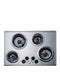 Summit 30" Wide 230V 4-Burner Coil Cooktop Summit Appliance