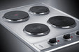 Summit 30" Wide 208/240V 4-Burner Solid Disk Cooktop Summit Appliance