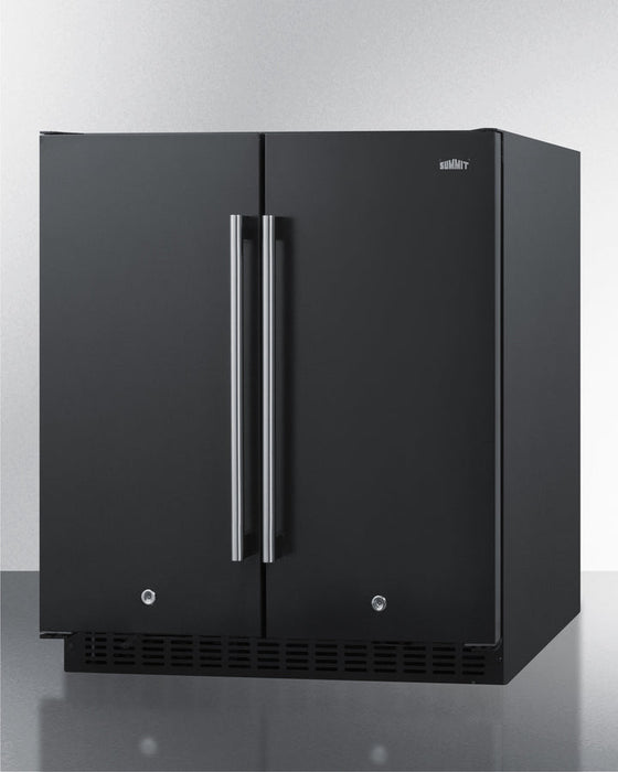 Summit 30" Wide Built-In Refrigerator-Freezer Summit Appliance