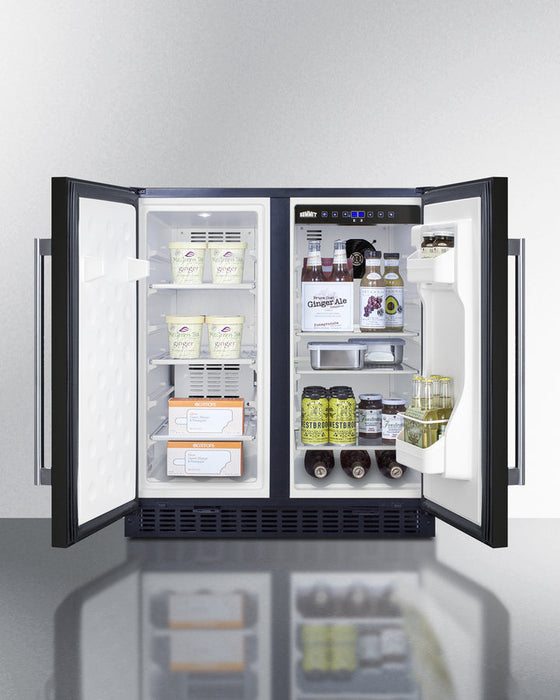 Summit 30" Wide Built-In Refrigerator-Freezer Summit Appliance