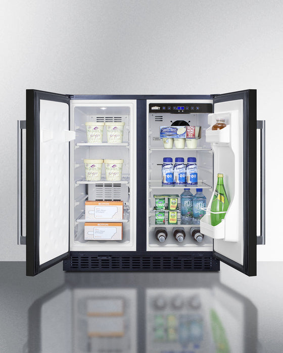 Summit 30" Wide Built-In Refrigerator-Freezer Summit Appliance