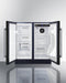Summit 30" Wide Built-In Refrigerator-Freezer Summit Appliance