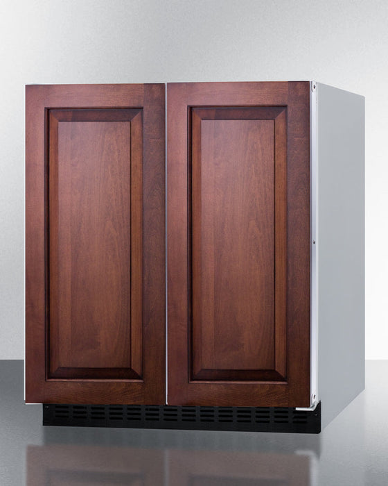 Summit 30" Wide Built-In Refrigerator-Freezer (Panels Not Included) Summit Appliance