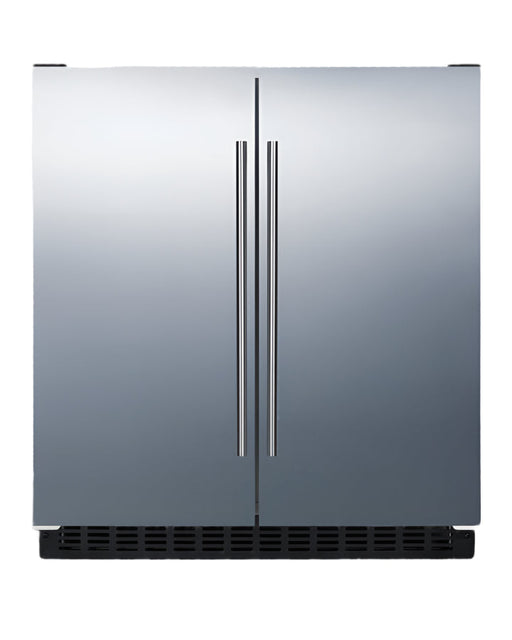 Summit 30" Wide Built-In Refrigerator-Freezer - stainless steel Summit Appliance