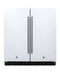 Summit 30" Wide Built-In Refrigerator-Freezer - White Summit Appliance