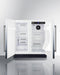 Summit 30" Wide Built-In Refrigerator-Freezer - stainless steel Summit Appliance