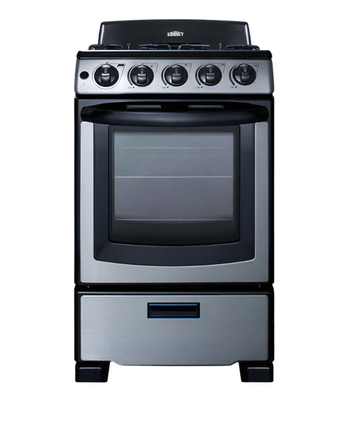 Summit 20" Wide Gas Range Summit Appliance
