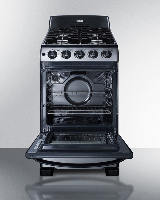 Summit 20" Wide Gas Range Summit Appliance