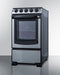 Summit 20" Wide Electric Smooth-Top Range Summit Appliance