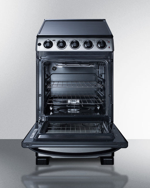 Summit 20" Wide Electric Smooth-Top Range Summit Appliance