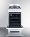 Summit 20" Wide Gas Range (White) Summit Appliance