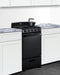 Summit 20" Wide Gas Range (Black) Summit Appliance