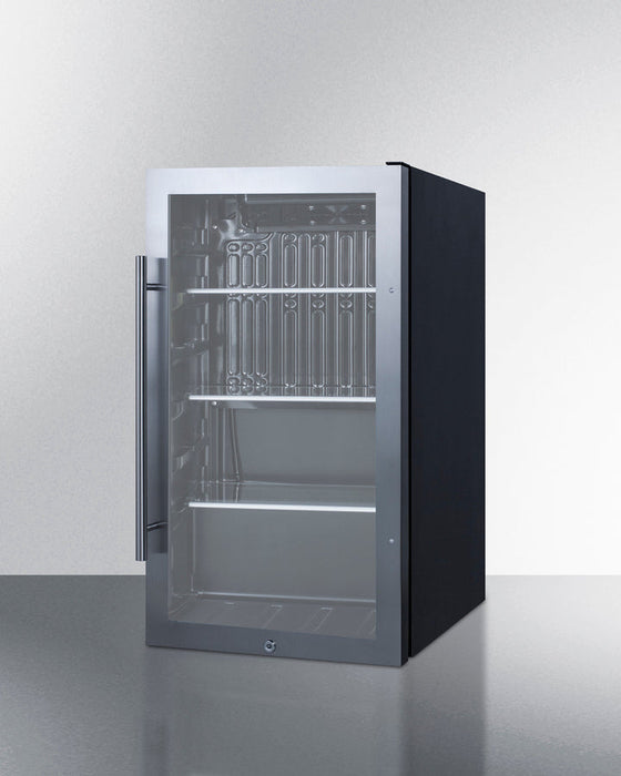 Summit Shallow Depth Indoor/Outdoor Beverage Cooler Summit Appliance