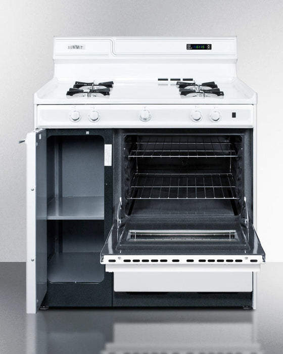 Summit 36" Wide Gas Range - Electronic Summit Appliance