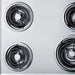 Summit 30" Wide 4-Burner Coil Cooktop (Stainless Steel) Summit Appliance